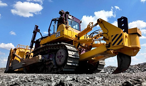 Лебединский ГОК приобрёл самый мощный российский гусеничный бульдозер