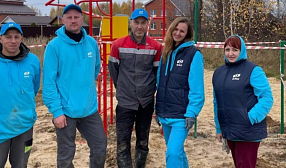 Волонтеры на грант ОМК создали в Выксе пространство для дворового спорта Волонтеры на грант ОМК создали в Выксе пространство для дворового спорта