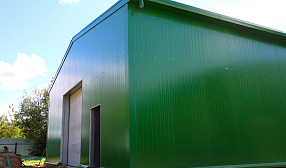  «Северсталь Стальные Решения» реализовала полнокомплектную поставку и монтаж быстровозводимого здания склада